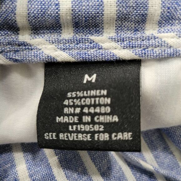 Gianni Bini Blue and White Striped Jumpsuit - Picture 10 of 10